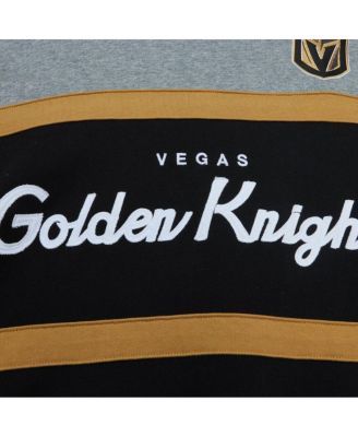 Men's Black, Gray Vegas Golden Knights Head Coach Pullover Hoodie