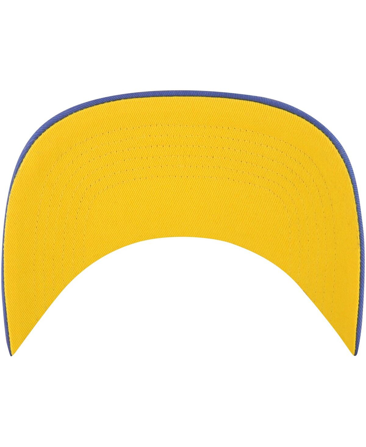 Men's '47 BrandGolden State Warriors Ring Tone Hitch Snapback Hat - Royal