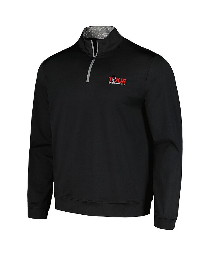 Barstool Golf Men's Black TOUR Championship QuarterZip Top Macy's
