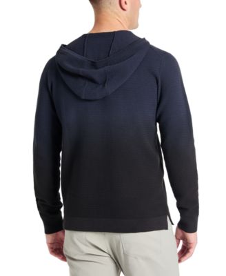 Men's 4-Way Stretch Die-Dyed Hooded Sweater