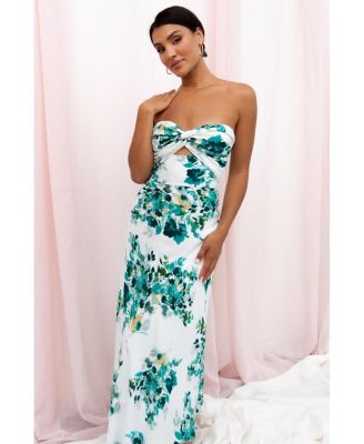 Plus Size Teagan Strapless Midi Dress