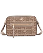 Buy DKNY Women Brown All-Over Brand Name Crossbody Bag Online - 816916
