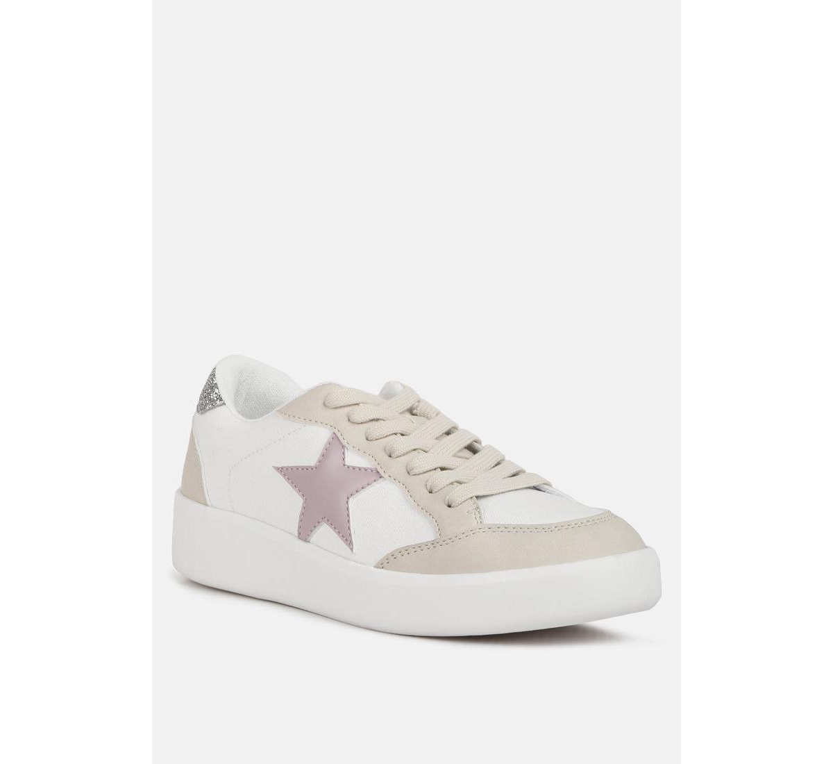 Women Perry Glitter Detail Star Sneakers