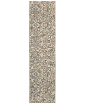 Oriental Weavers - Kaleidoscope 8023Y Modern Damask 2'7" x 10' Runner Rug