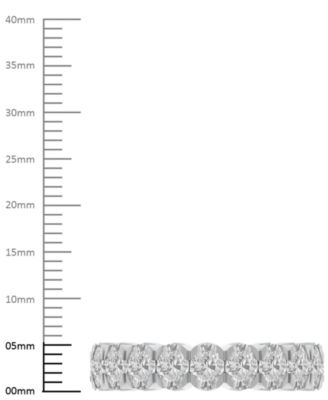 Diamond Oval-Cut Eternity Band (4 ct. t.w.) in 14k Gold (Also in Platinum)