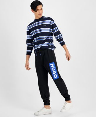 Men's Relaxed-Fit Logo-Print Jogger Pants