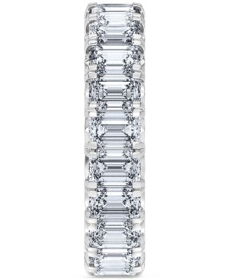 Diamond Emerald-Cut Eternity Band (5 ct. t.w.) in 14k Gold (Also in Platinum)