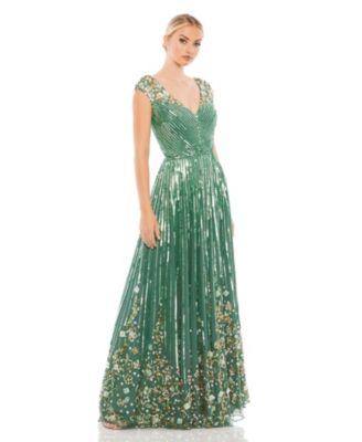 Mac Duggal - Embellished A-Line Gown