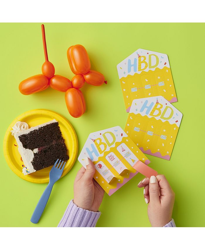 Big Dot of Happiness Party Time - Birthday Game Pickle Cards - Pull ...