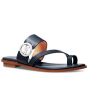 Michael kors slides blue discount