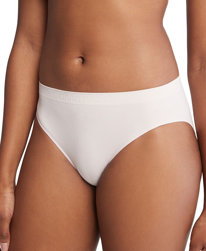Calvin Klein Women Bikini Coordinate Panties, White, Large: Buy