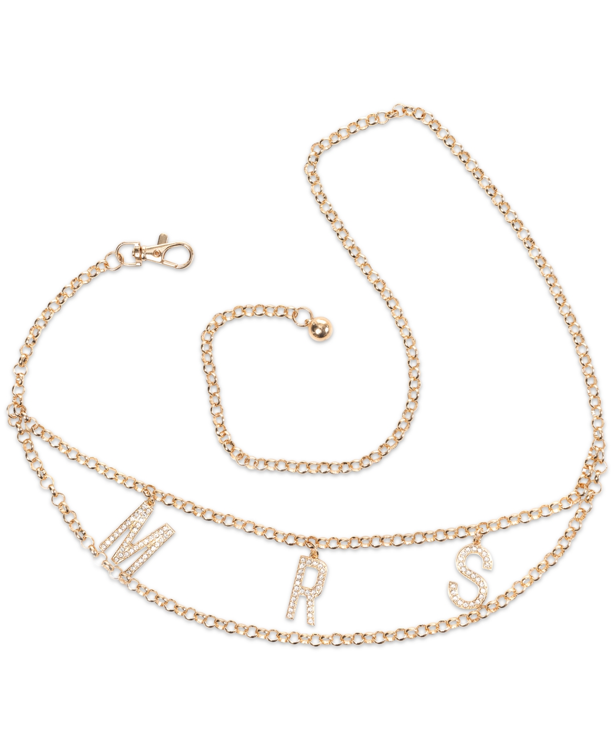 Bellissima Millinery Collection Women's Mrs. Chain Belt