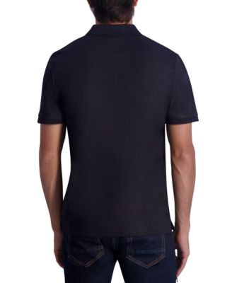 Men's Slim Fit Short-Sleeve Pique Polo Shirt, Created for Macy's