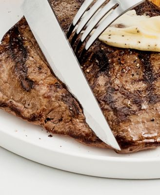 Foodi NeverDull German Stainless Steel Premium System 4-Piece Steak Knife Set