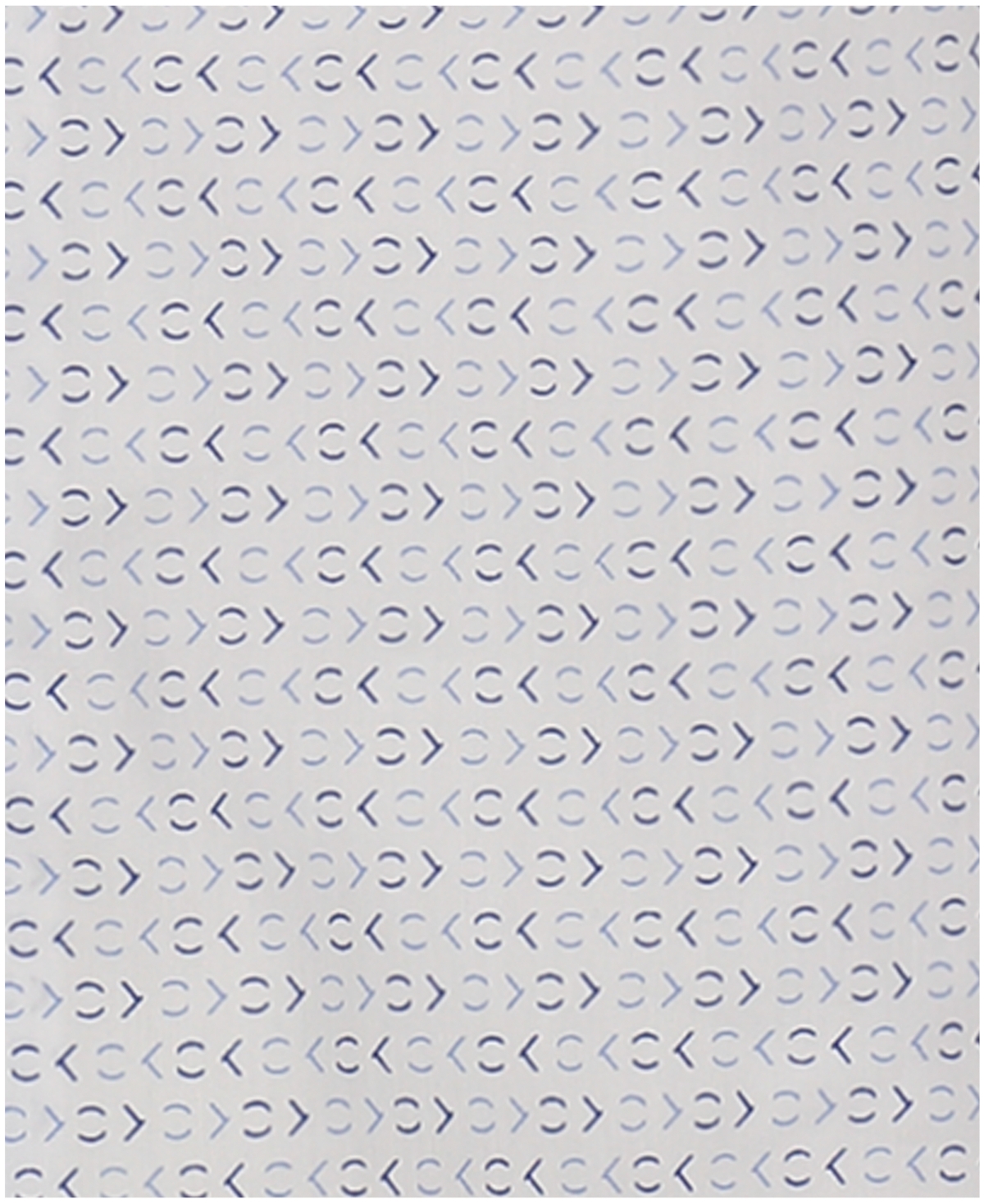 Calvin Klein Big Boys Long Sleeve Stretch Ck Glyph Print Dress Shirt