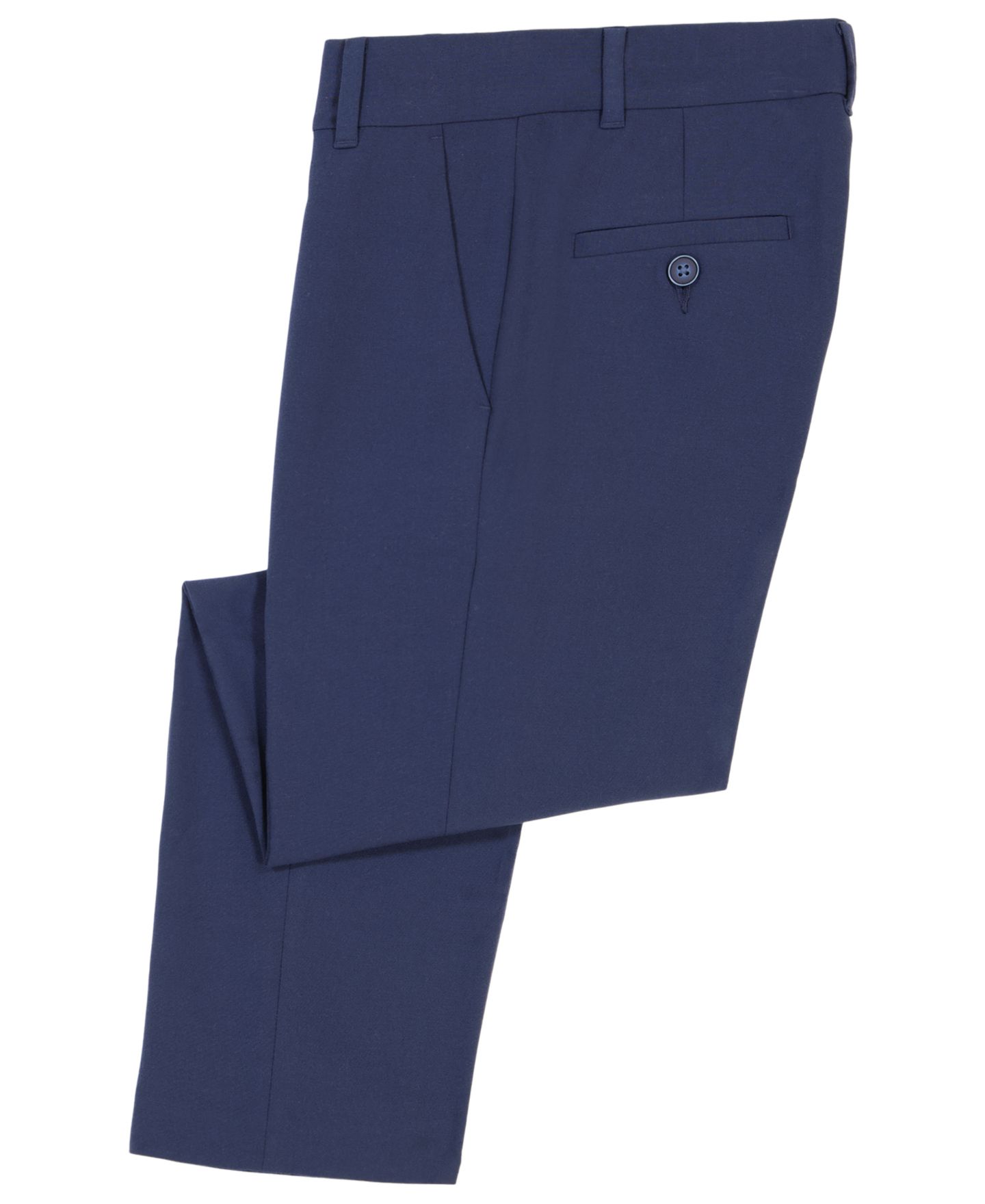 Брюки Calvin Klein Slim-Fit Infinite Stretch Suit Pants для мальчиков, цвет: Тёмно-синий — фото 4
