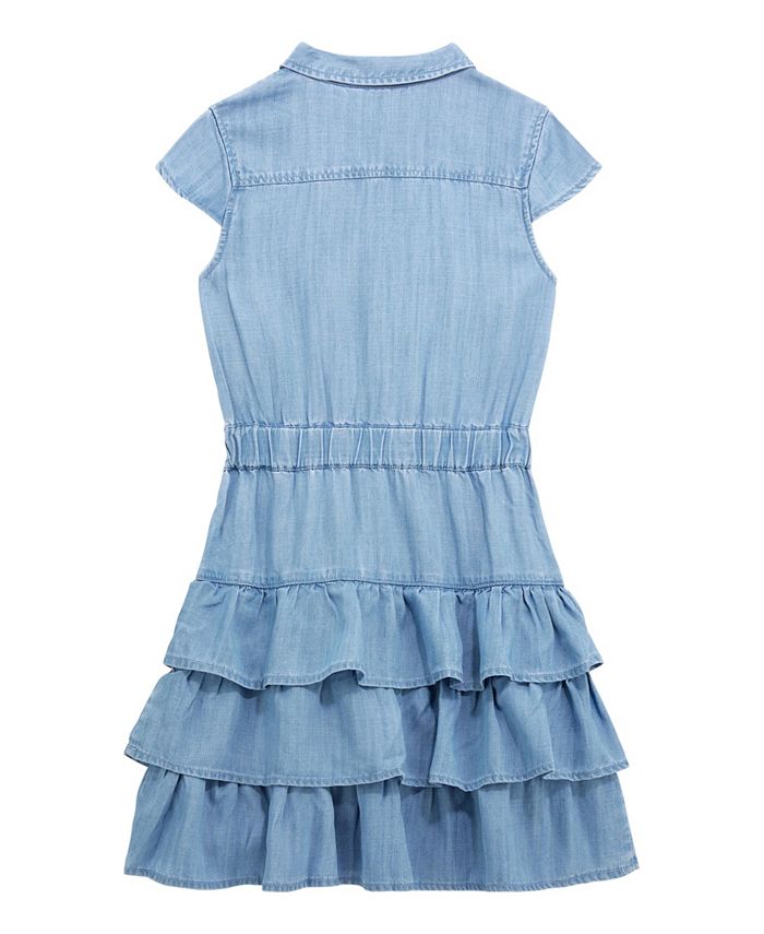 Raddish Big Girl Set Three Quarter Sleeve Tee With Skirt