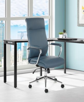 Office Star 48" Fabric, Chrome High Back Manager's Office Chair