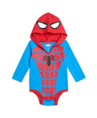 Baby Boys Hulk Captain America Spider-Man 3 Pack Cosplay Bodysuits