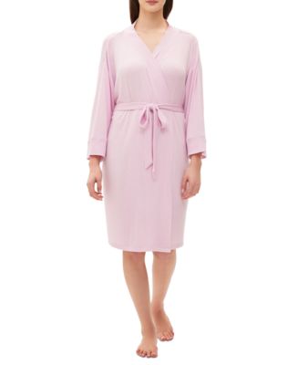 GAPBody Women's Long-Sleeve Ribbed Belted Robe - Macy's