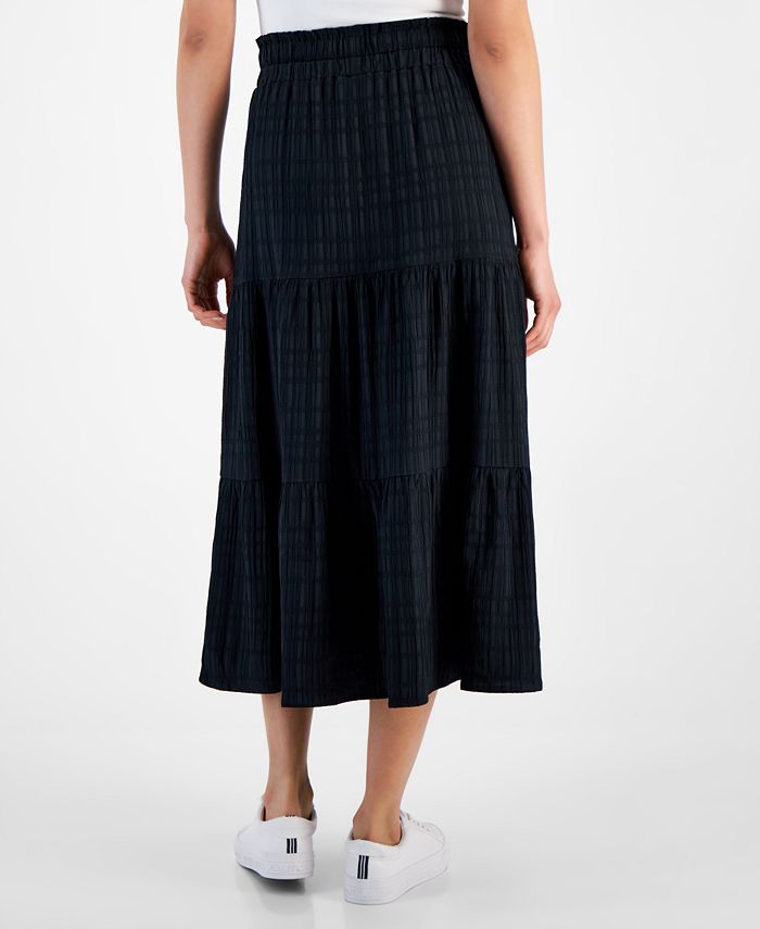 Celebrity Pink Juniors' Tiered Midi Skirt Macy's