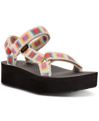 Teva Flatform Universal Crocheted Sandals Macy s