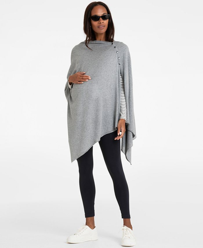 Seraphine Women's Gray Nursing Cover Maternity Shawl - Macy's