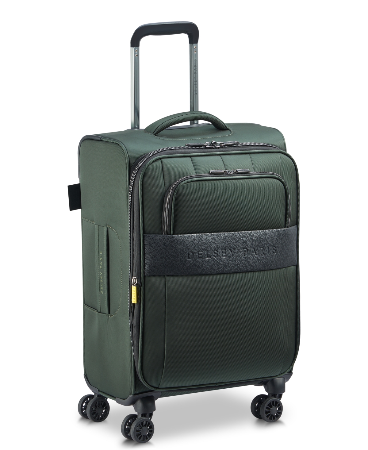 Shop Delsey Tour Air Expandable 20" Spinner Carry-on In Green