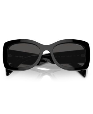 Lettering Oval Women's Sunglasses, PR A08S