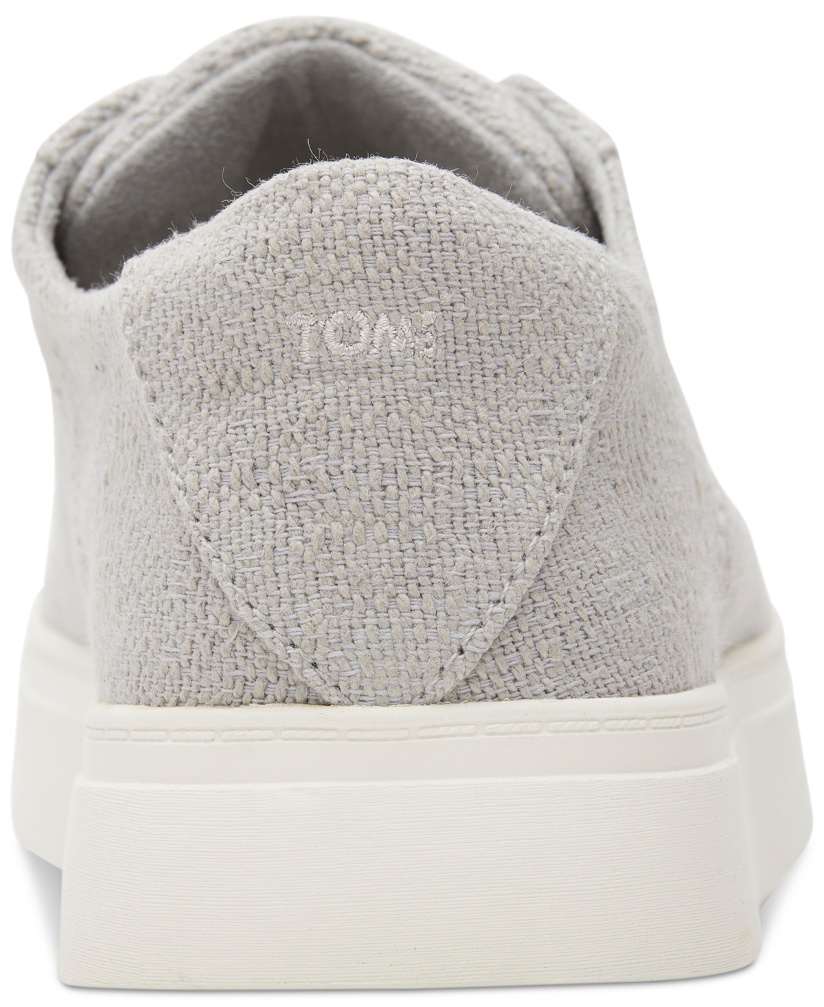 Shop Toms Women's Kameron Casual Lace Up Platform Sneakers In White Leather