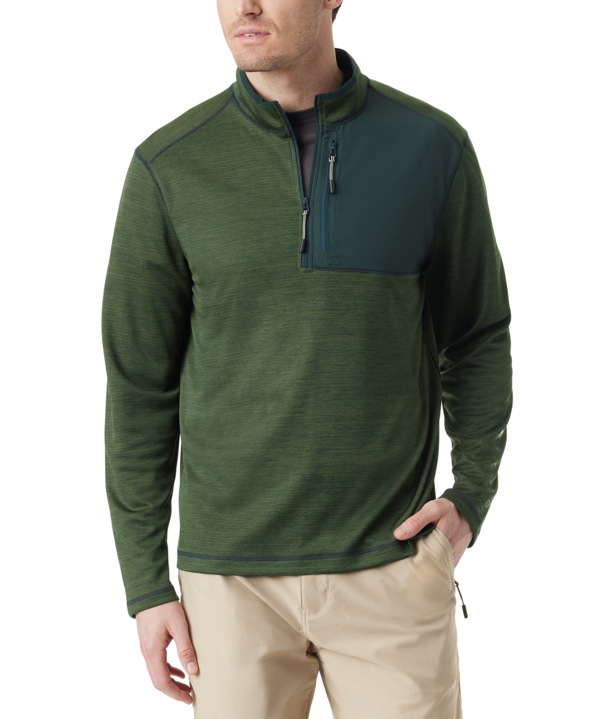Men's Quarter-Zip Pullover - Forged Iron