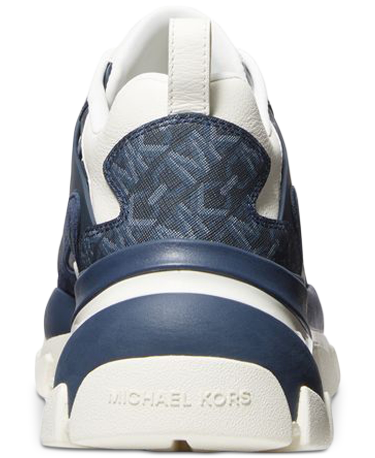 Shop Michael Kors Men's Nick Lace-up Running Sneakers In Navy Multi