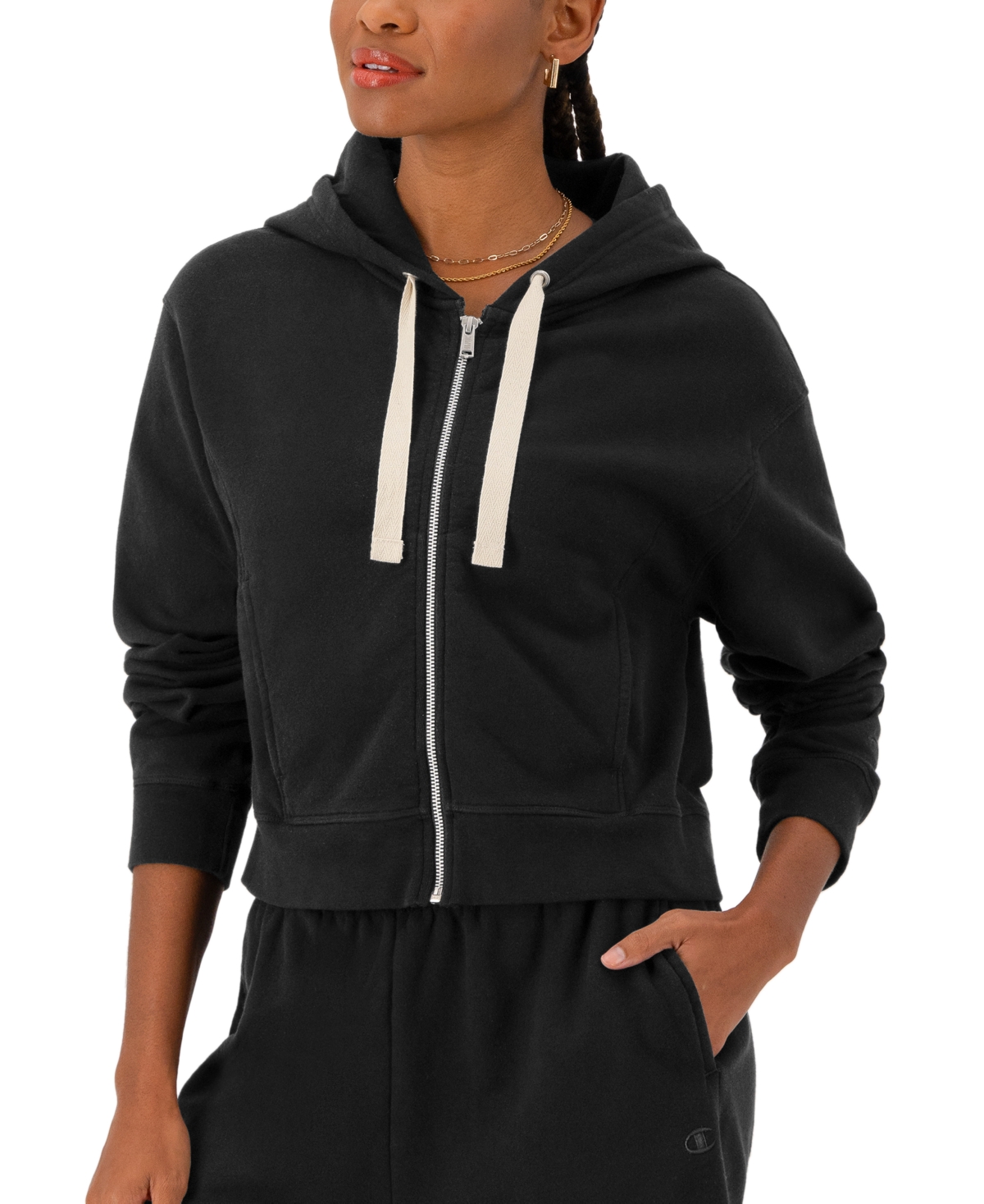 Champion Women's Vintage Wash Full-Zip Hoodie