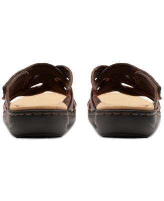 Laurieann Bali Strappy Platform Slide Sandals