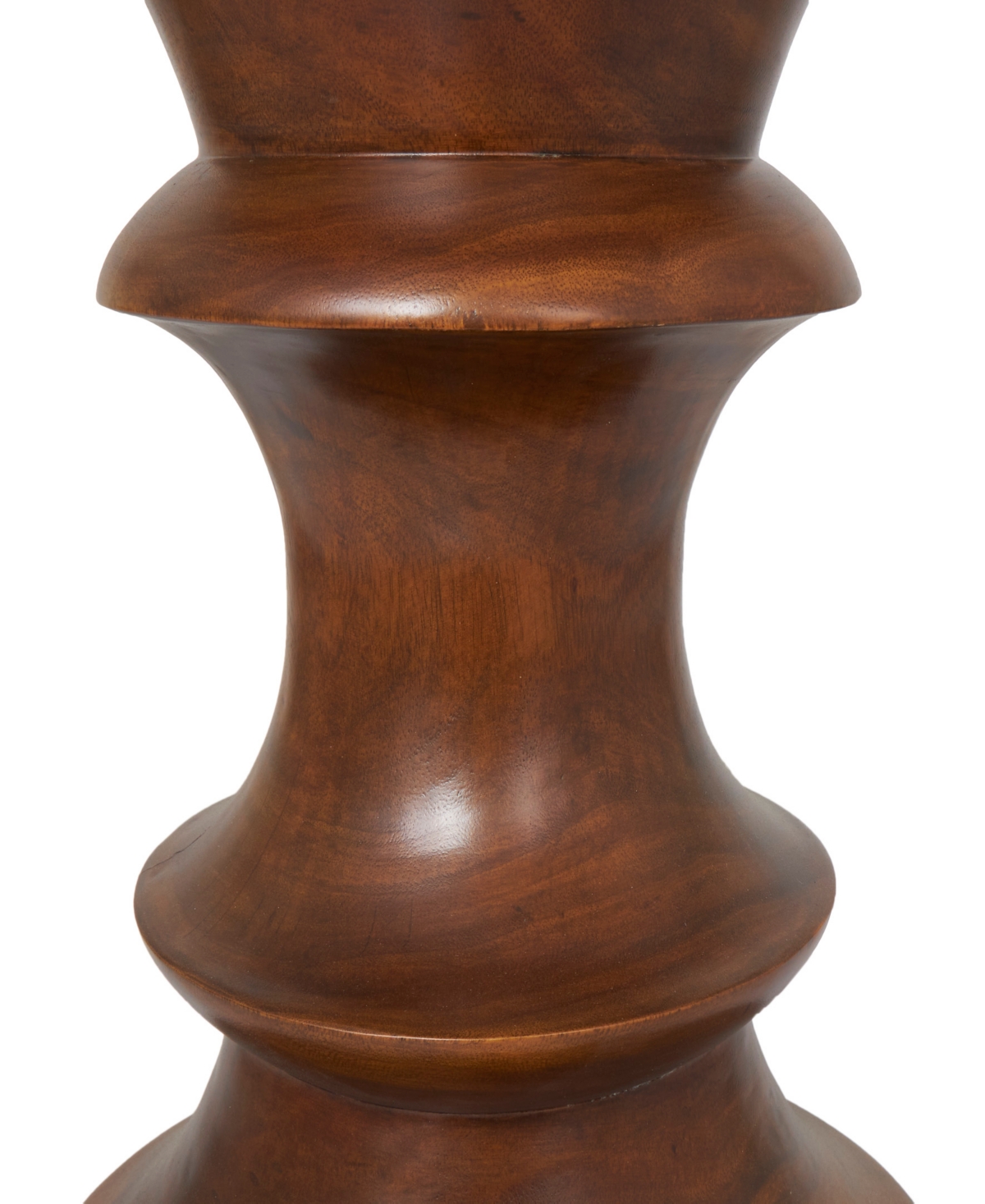 Rosemary Lane 16" X 16" X 22" Wood Geometric Accent Table In Brown
