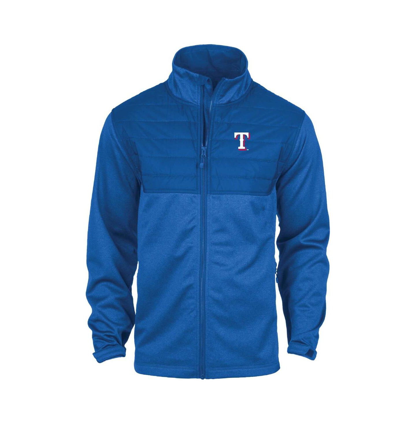 Мужская куртка Dunbrooke Heather Royal Texas Rangers Explorer Full-Zip — фото 1