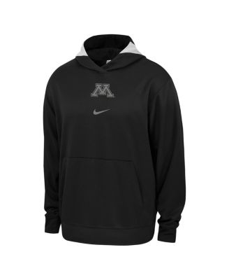 Men's Black Minnesota Golden Gophers Basketball Spotlight Performance Pullover Hoodie