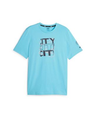 Men's Sky Blue Manchester City FtblCore Graphic T-shirt