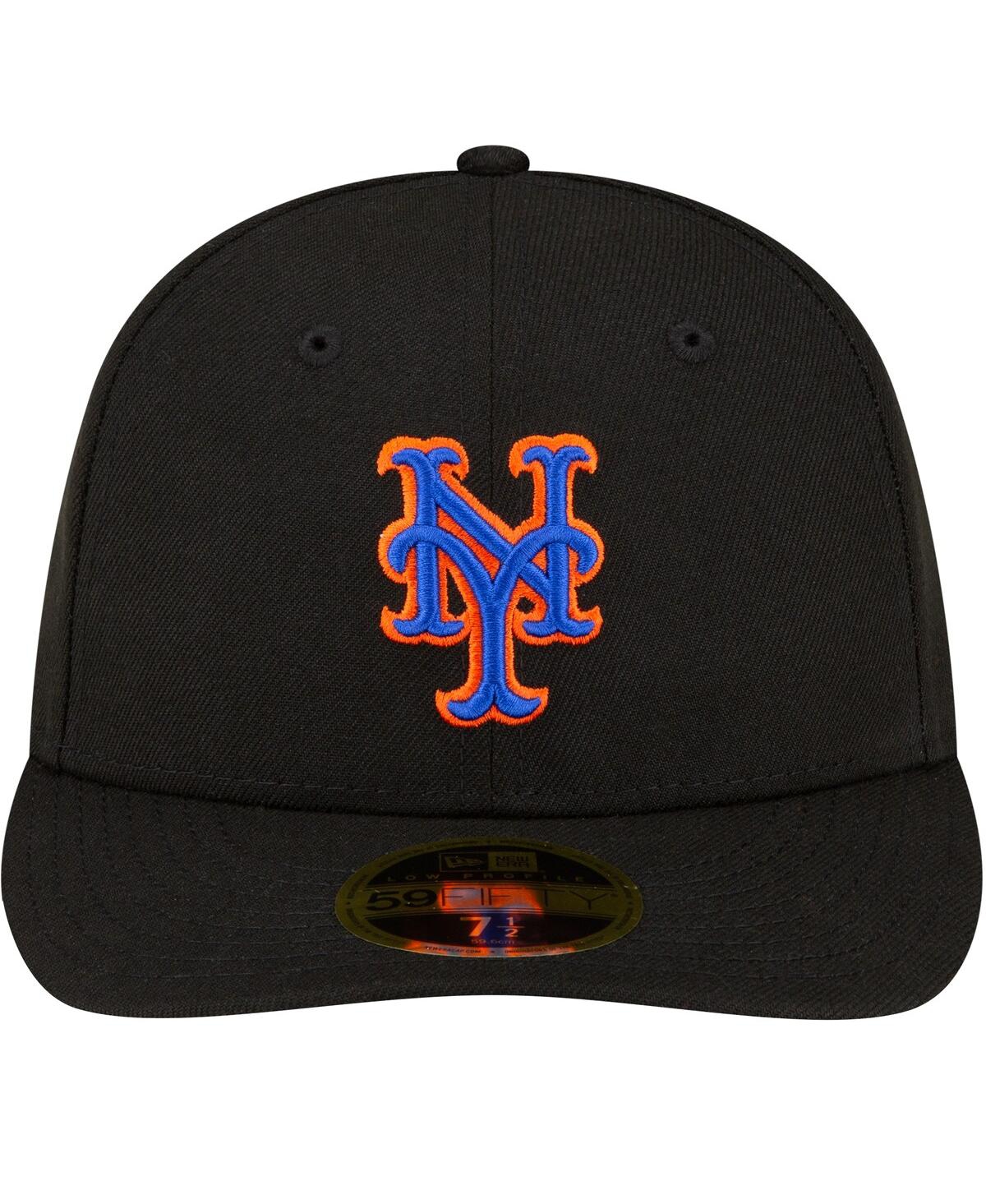 Men's New EraNew York Mets Authentic Collection Alternate On-Field Low Profile 59FIFTY Fitted Hat - Black