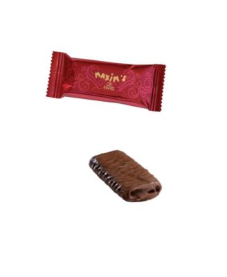 Eiffel Tower Tin Box Filled with Milk Chocolate Covered Crispy Crepes, 14 Pieces