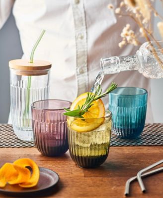 Olive Green Quessant 10 oz. Tumbler, Set of 6