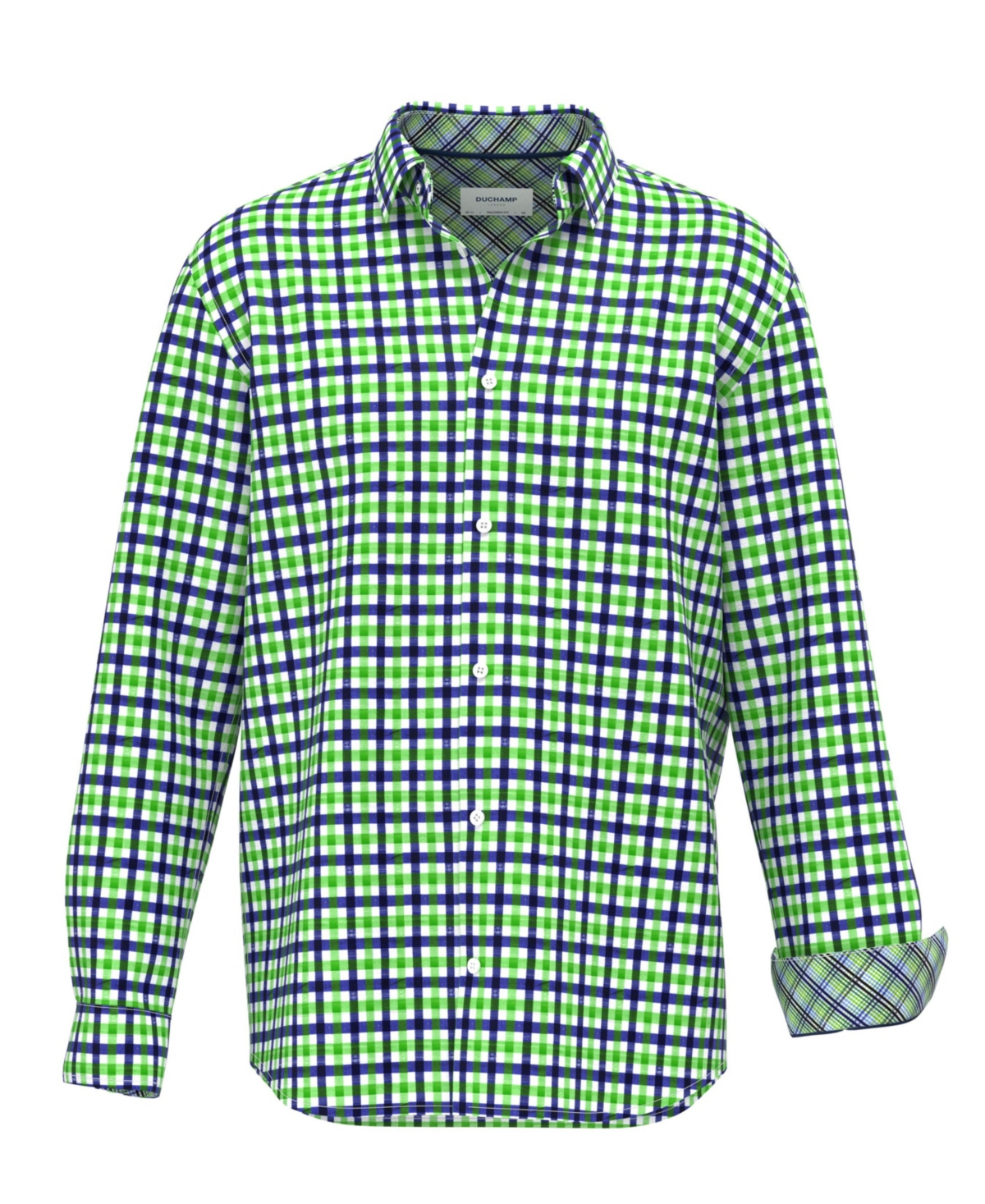 Duchamp London Plaid Dress Shirt