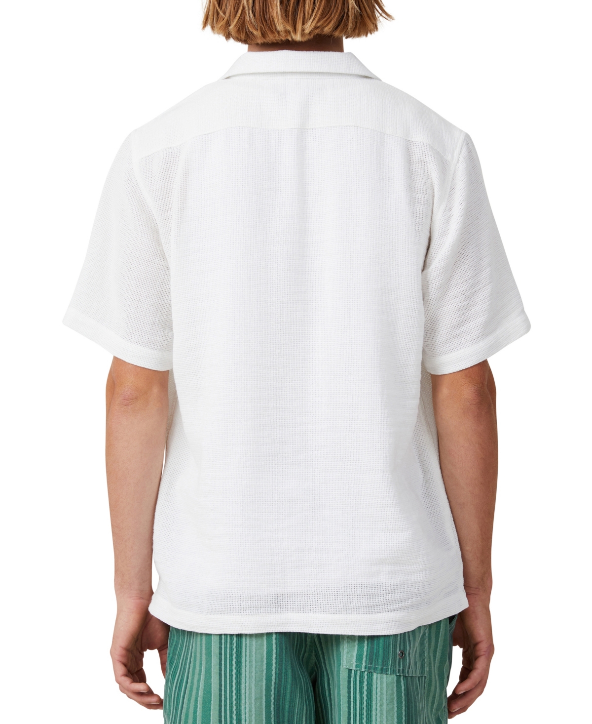 COTTON ON MEN'S PALMA SHORT SLEEVE SHIRT 
