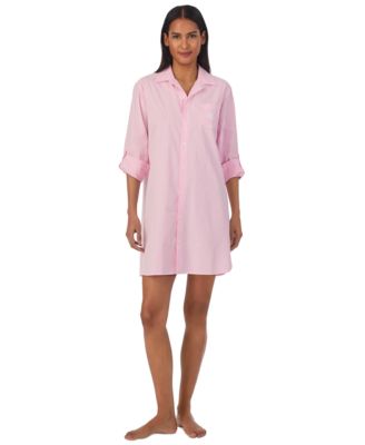 Women's Long-Sleeve Roll-Tab His Shirt Sleepshirt