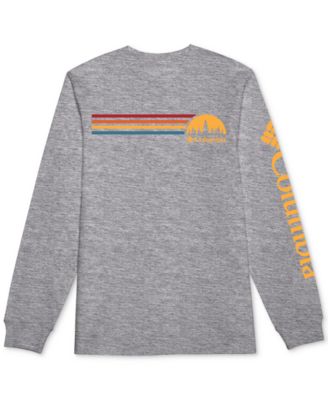 Columbia - Men's Woodland Long-Sleeve Graphic T-Shirt