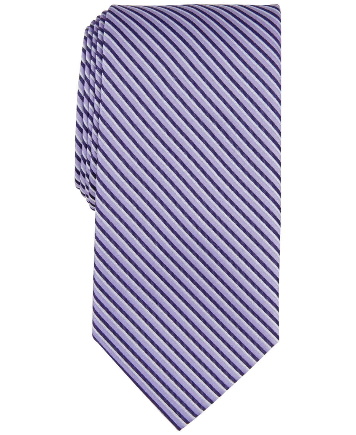 Perry Ellis Men's Keen Stripe Tie In Lilac