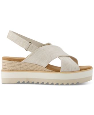 Women's Diana Crisscross Platform Wedge Sandals
