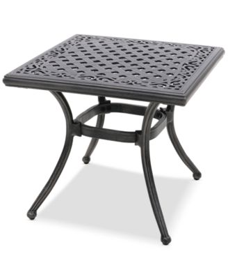Wythburn Mix and Match 20" Square Cast Aluminum Outdoor End Table
