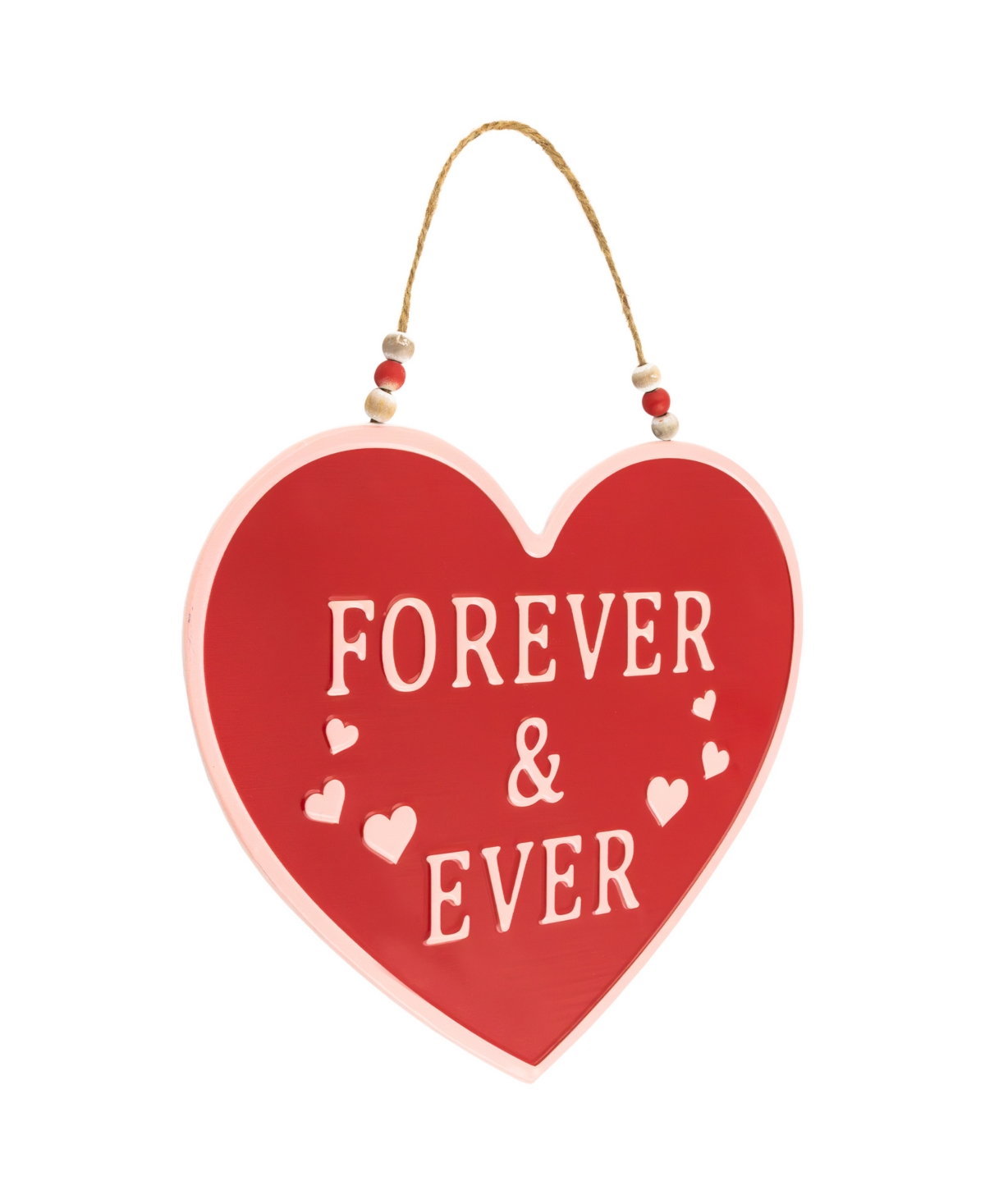Shop Northlight 13.75" Forever And Ever Valentine's Day Wall Decoration In Red