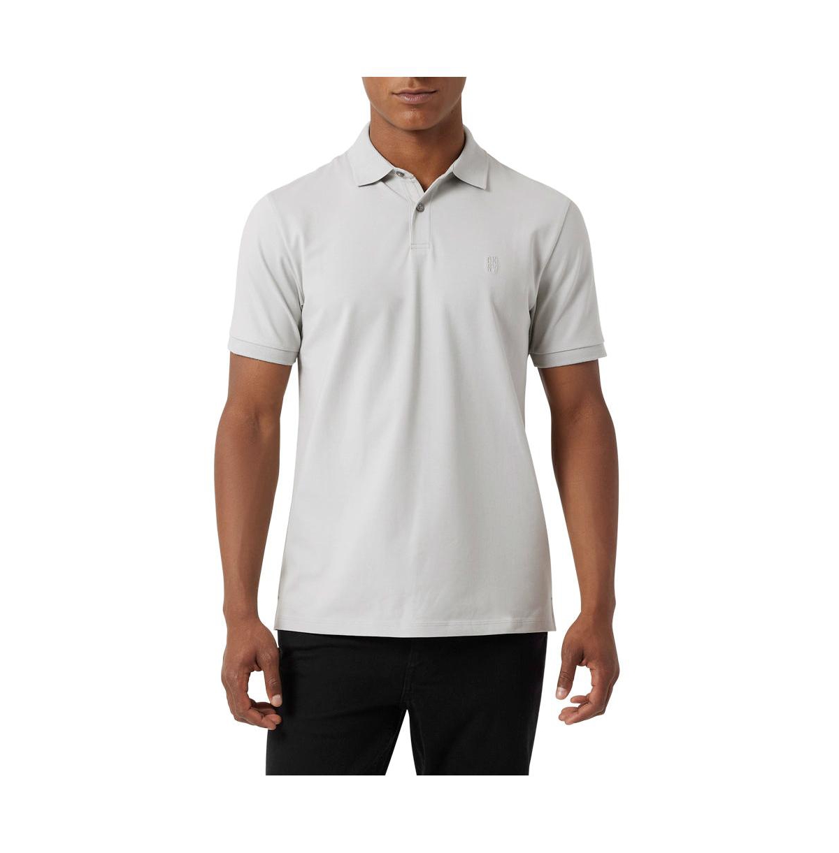 Men's Essential Short Sleeve Polo - Grey cloud